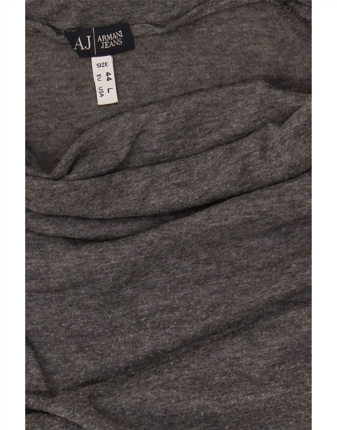 Armani Jeans Top femeie cu mânecă lungă EU 44 XL bumbac gri
