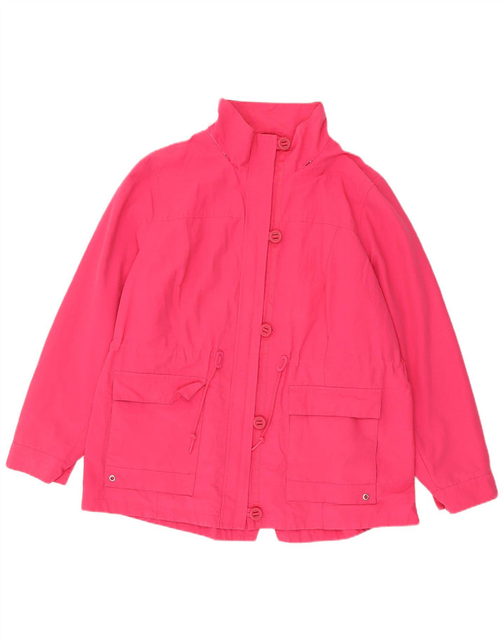 Marks & Spencer jachetă supradimensionată pentru femei, UK 18 XL, bumbac roz