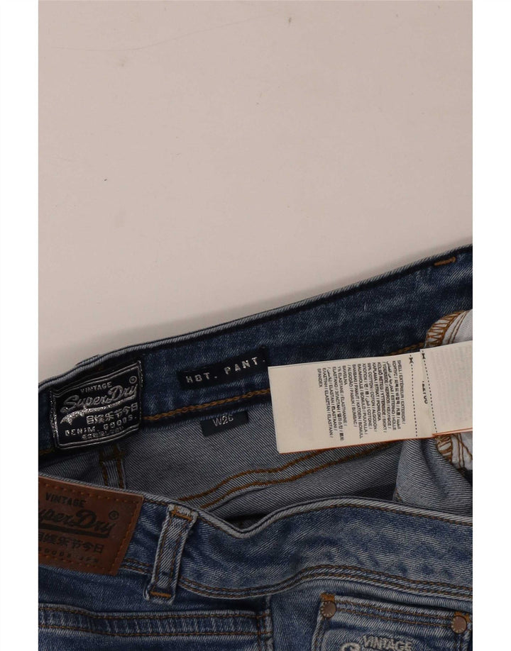 Pantaloni Superdry Denim Hot Pants W26 Small Blue Bumbac