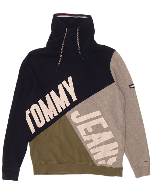 Hanorac grafic pentru bărbați Tommy Hilfiger Pulover XL, multicolor, color block