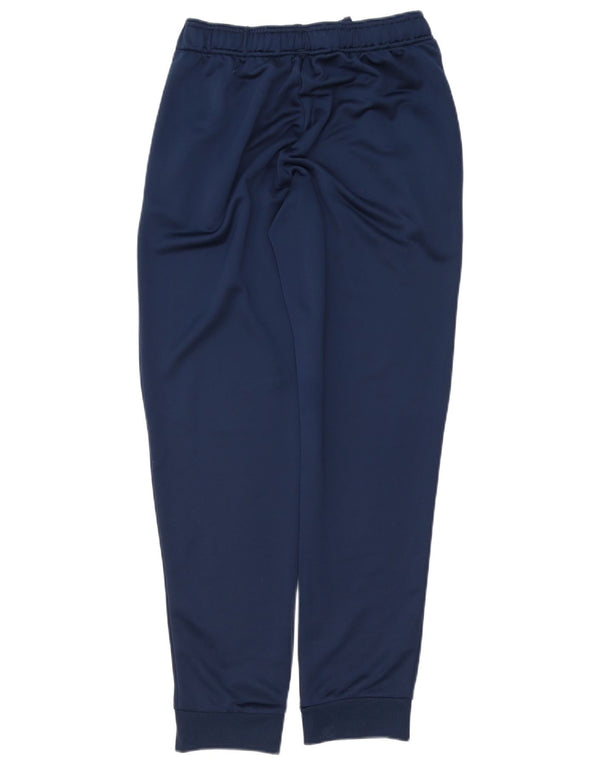 Pantaloni de trening pentru bărbați Adidas Pantaloni de jogging Marea Britanie 40/42 Poliester mediu bleumarin