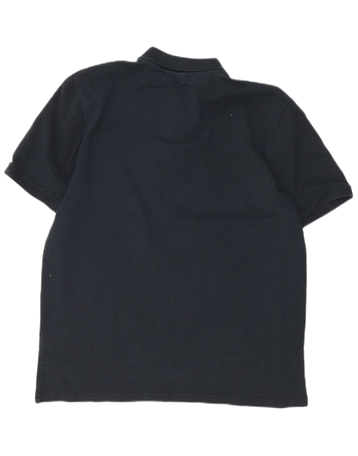 Tricou polo Erima pentru bărbați XL bumbac negru