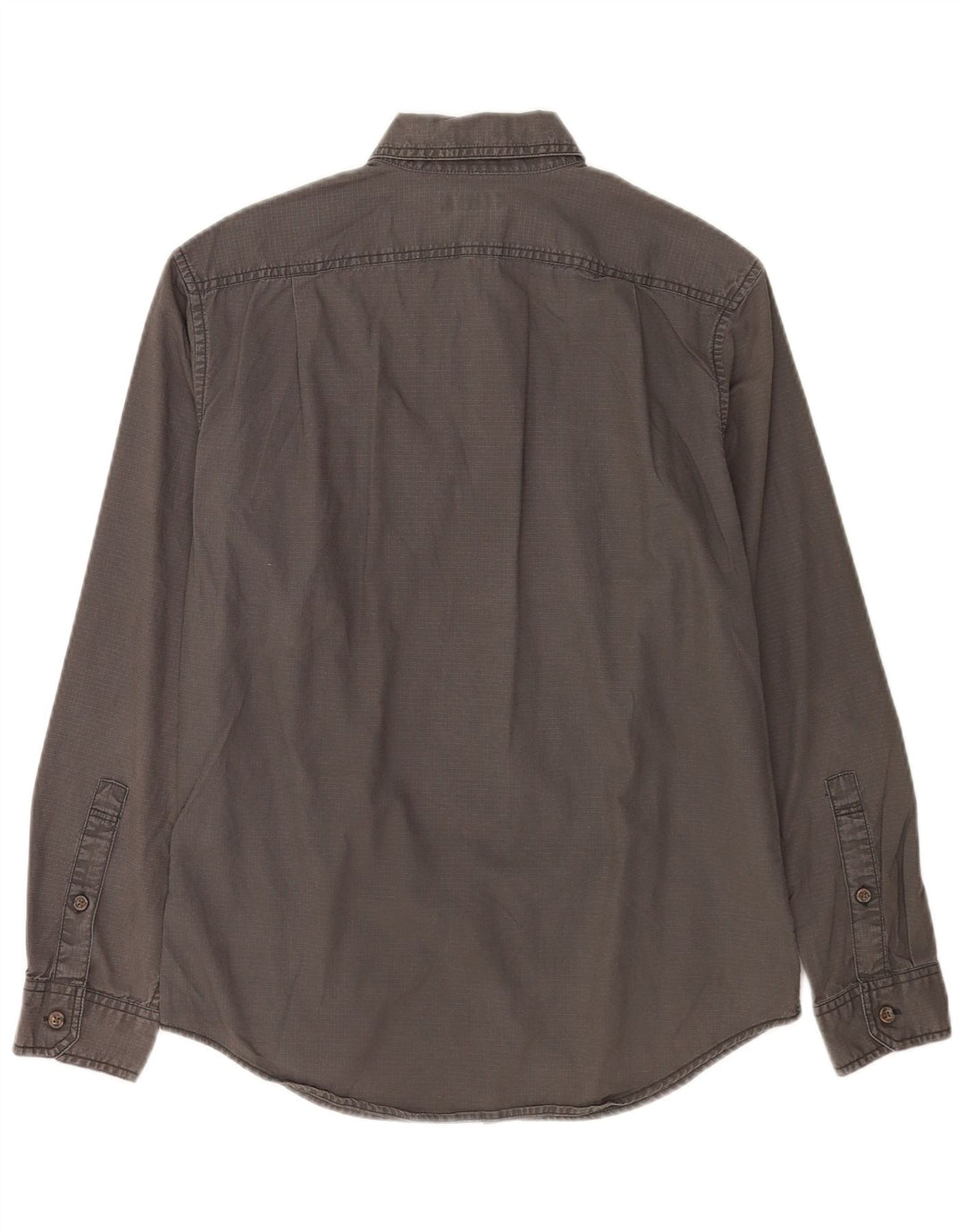 Cămașă pentru bărbați Eddie Bauer Classic Fit Bumbac gri mic