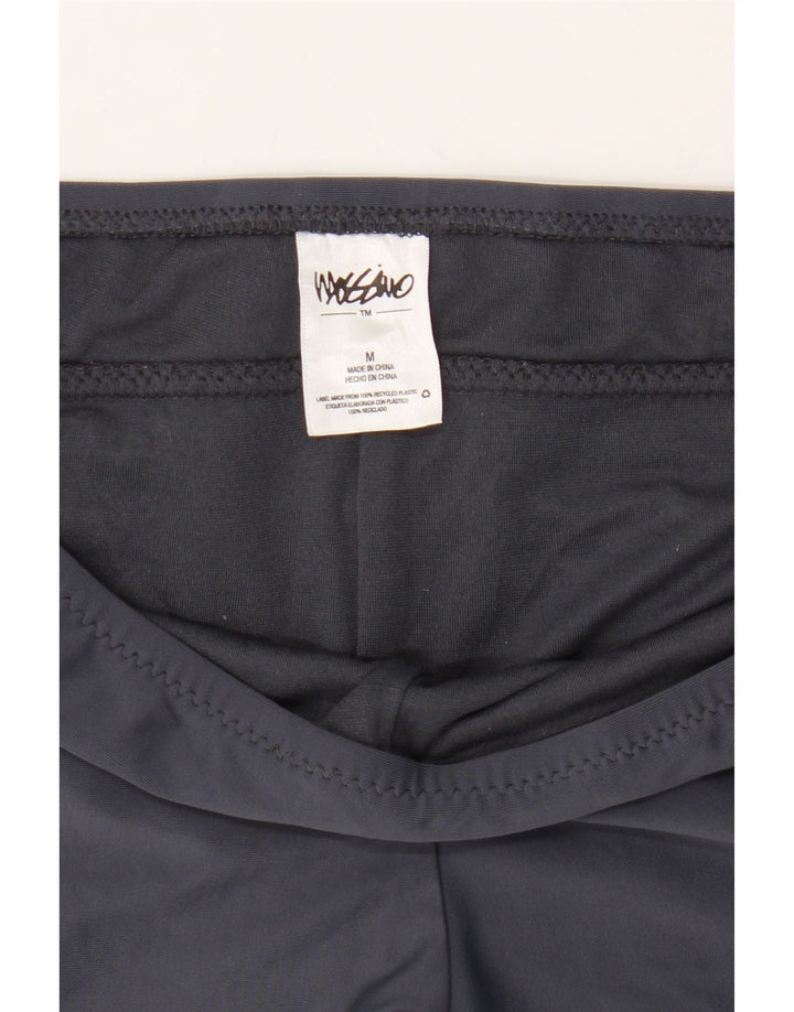 MOSSIMO Womens Sport Shorts UK 14 Medium Navy Blue Colourblock Nylon Vintage Mossimo and Second-Hand Mossimo from Messina Hembry 