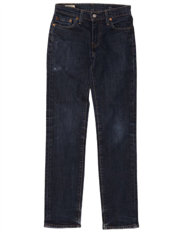 Blugi slim pentru femei Levi's W27 L32 bumbac bleumarin