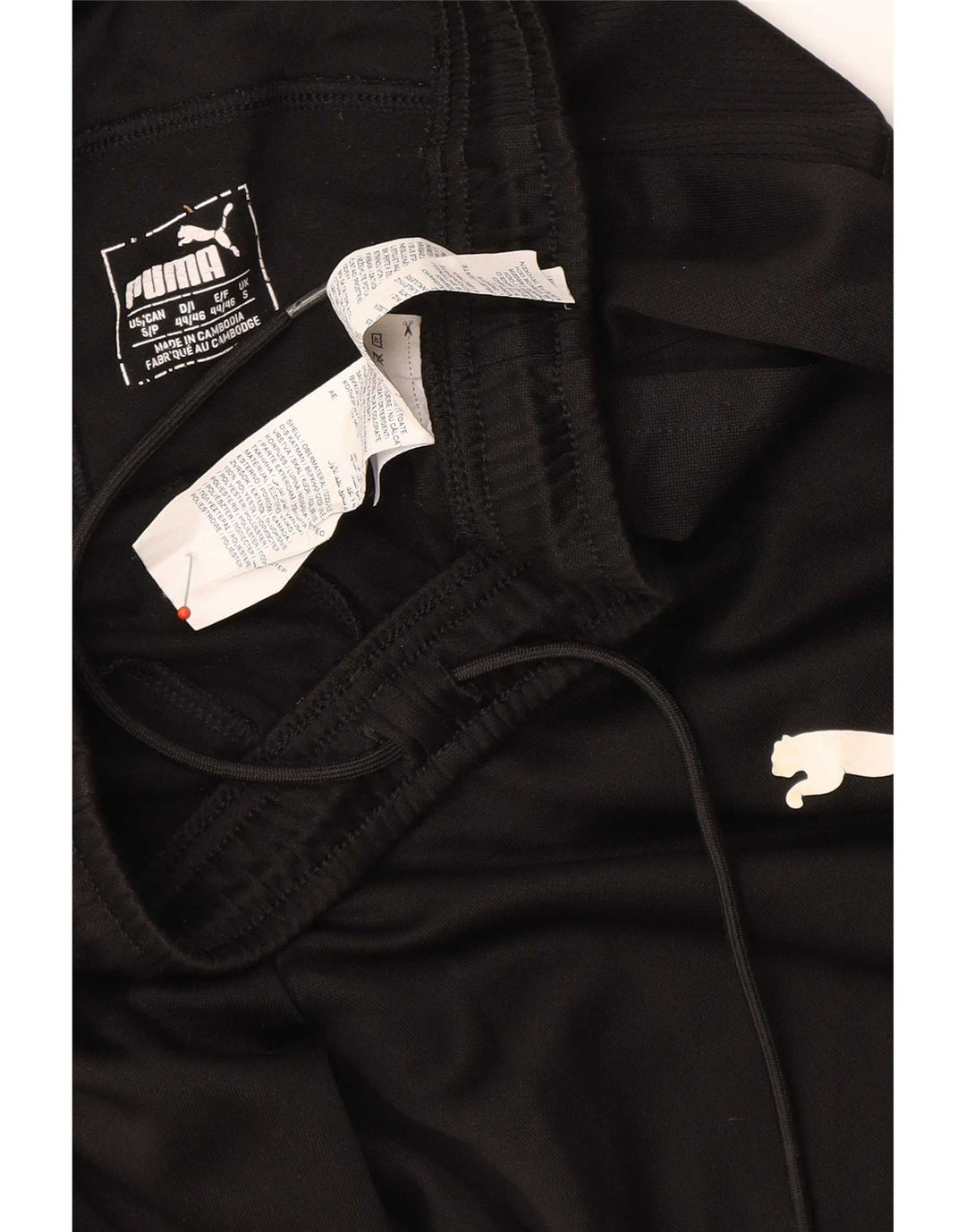 Pantaloni de trening Puma pentru femei UK 8 Small Poliester negru