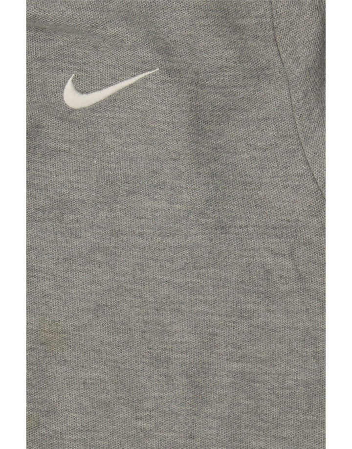NIKE Mens Polo Shirt Medium Grey Cotton Vintage Nike and Second-Hand Nike from Messina Hembry 