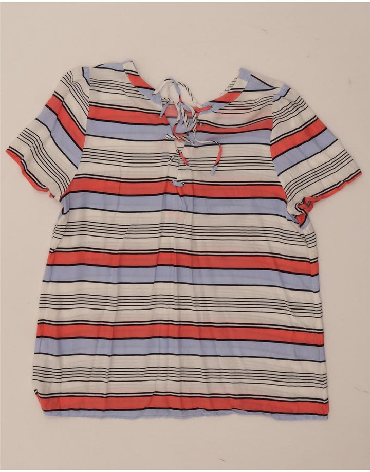 Bluză pentru femei Oasis UK 16, mare, multicoloră, în dungi, viscoză