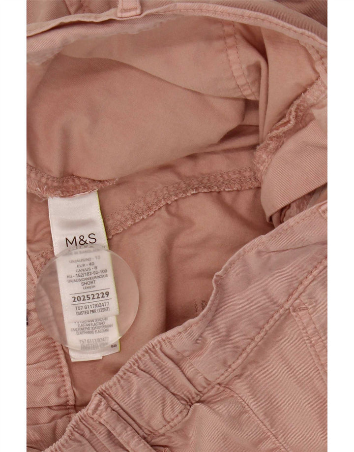 Marks & Spencer Joggeri pentru bărbați Pantaloni cargo UK 12 Medium W32 L24 Roz