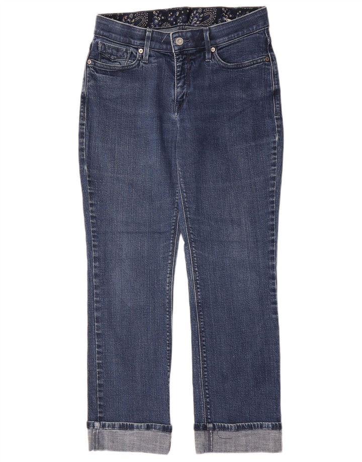 Blugi drepti pentru femei Levi's US 6 Medium W28 L25 Bumbac albastru