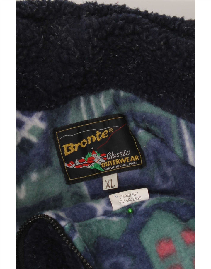 Jachetă fleece pentru bărbați Bronte UK 42 XL bleumarin poliester