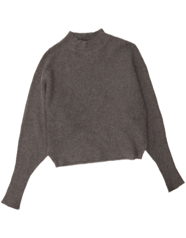 Pulover oversize cu gât țestoasă pentru femei Zara UK 10 Mic Gri