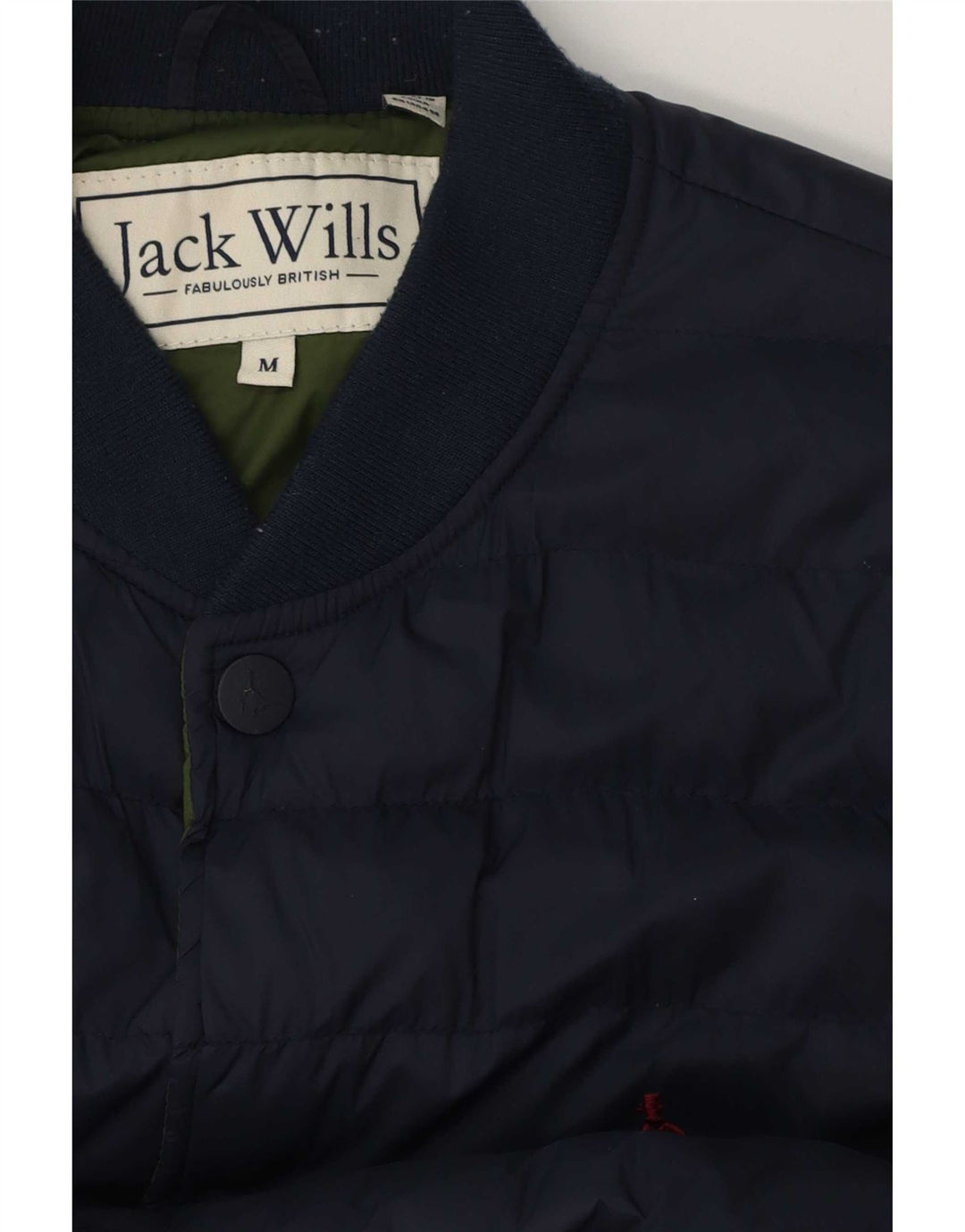 Jachetă bomber căptușită Jack Wills pentru bărbați UK 38 Medium Bleumarin