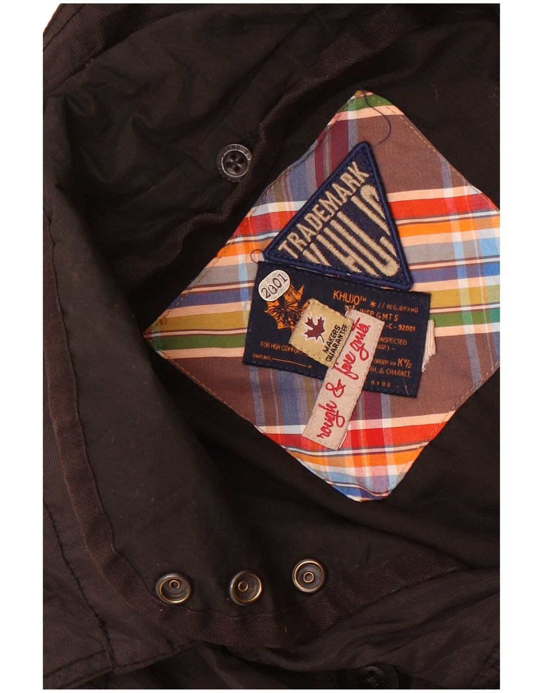 Jachetă de vânt pentru femei Trademark, cu două piept, UK 14 Medium Black