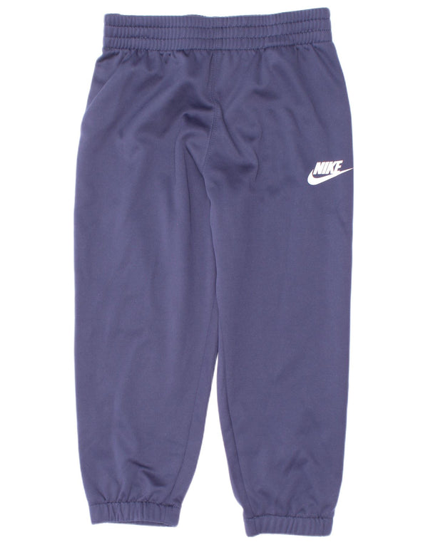 Nike băieți pantaloni de trening Pantaloni de jogging 4-5 ani poliester bleumarin mic