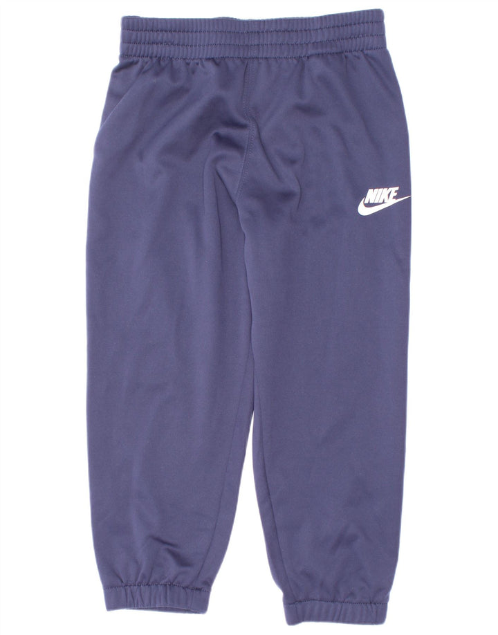 Nike băieți pantaloni de trening Pantaloni de jogging 4-5 ani poliester bleumarin mic