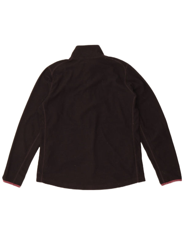 Rohan Womens Tracksuit Top Jacket UK 16 Large Black Polyester