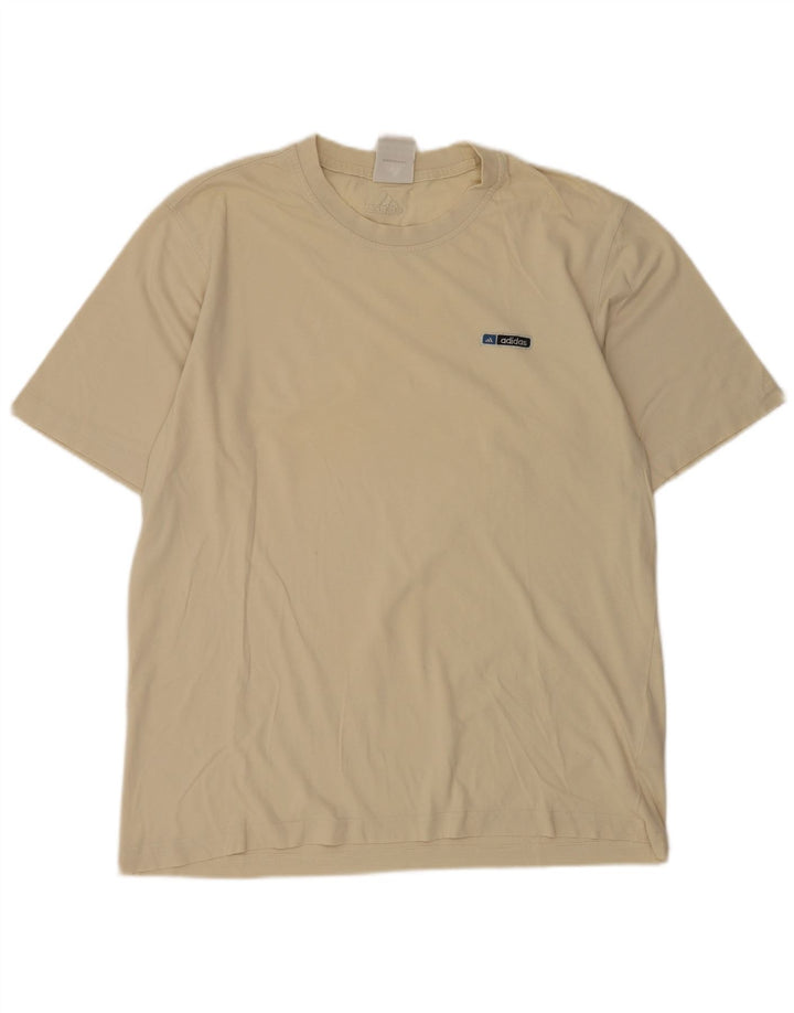 Tricou Bărbați Adidas Top Mediu Bej Bumbac