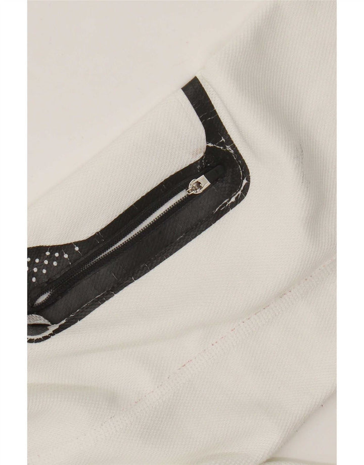 Top de trening The North Face pentru femei, cu fermoar și gât, cu pulover UK 16 Large White