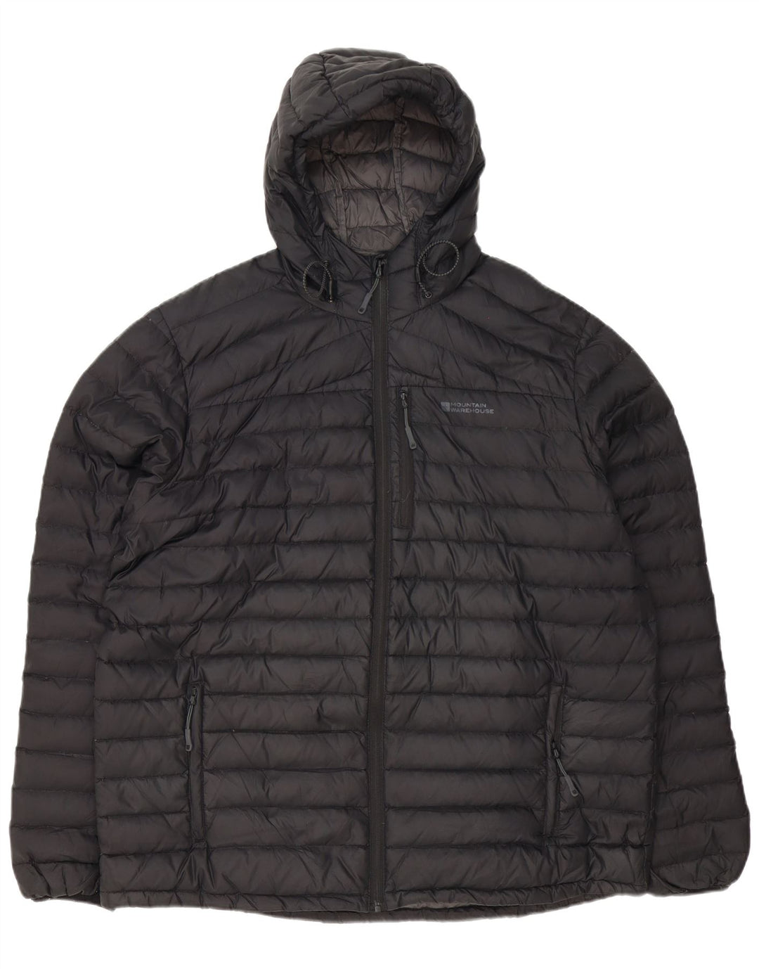 MOUNTAIN WAREHOUSE Jachetă căptușită cu glugă pentru bărbați UK 42 XL Poliester negru
