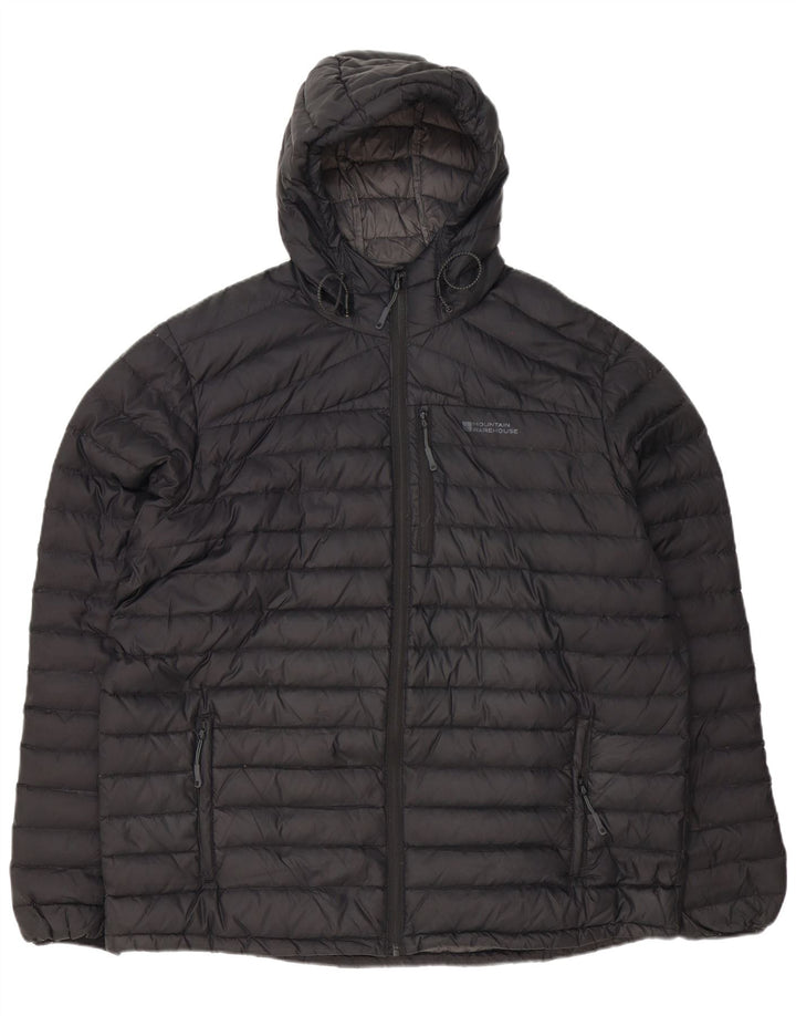 MOUNTAIN WAREHOUSE Jachetă căptușită cu glugă pentru bărbați UK 42 XL Poliester negru