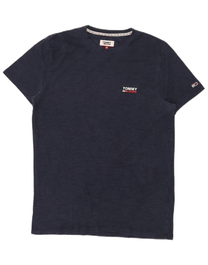 TOMMY HILFIGER Tricou Bărbați Top Mediu Bleumarin Lyocell