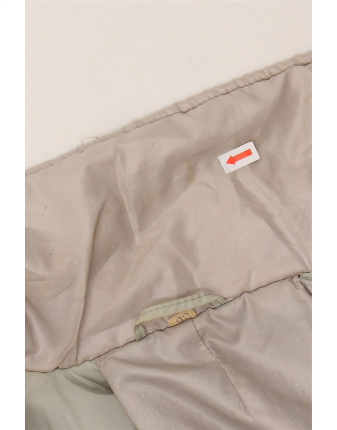 VINTAGE Mens Bomber Jacket UK 42 XL Grey Colourblock Vintage Vintage and Second-Hand Vintage from Messina Hembry 