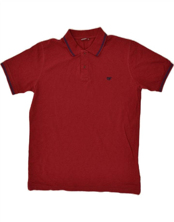 CARRERA Mens Polo Shirt Large Red Cotton | Vintage Carrera | Thrift | Second-Hand Carrera | Used Clothing | Messina Hembry 