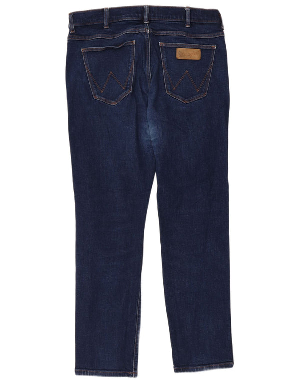 Blugi pentru bărbați Wrangler Larston Slim W36 L32 Albastru