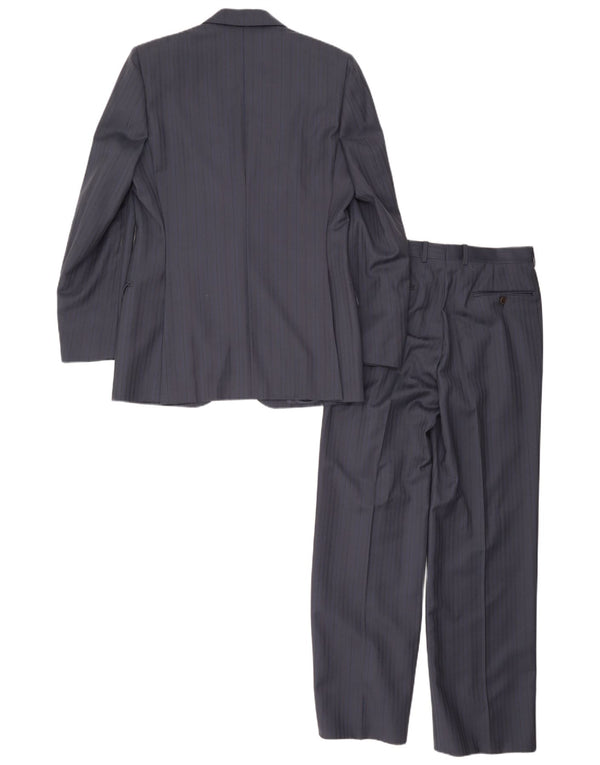 Costum pentru bărbați Pierre Cardin IT 46 Small L30 L30 Bleumarin cu dungi