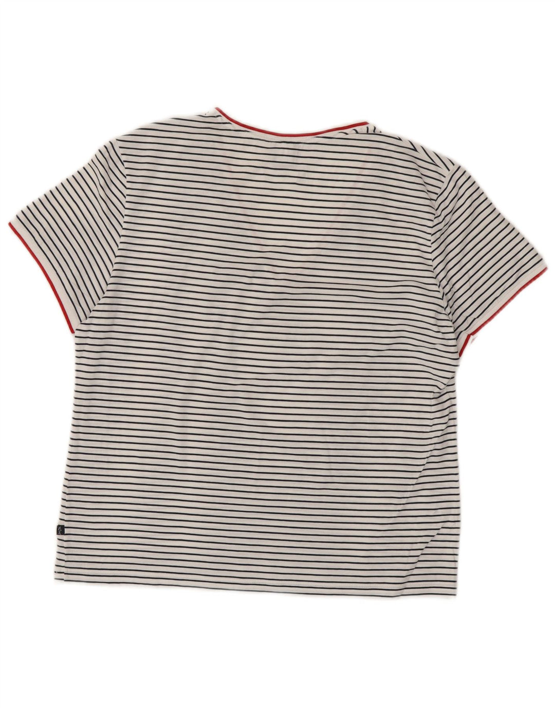 Tricou pentru femei PAUL & SHARK Top UK 18 XL Bumbac cu dungi albe