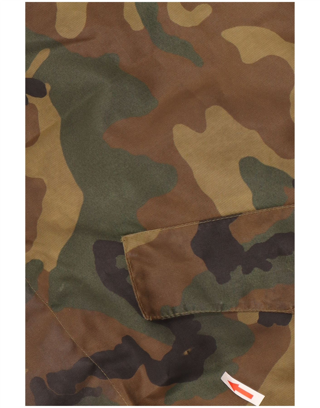 Jachetă militară vintage pentru bărbați UK 42 XL kaki poliester camuflaj