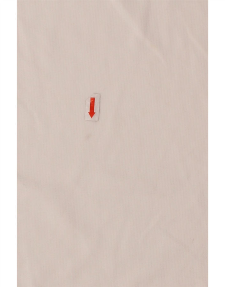 ADIDAS Mens Aeroready Polo Shirt Small White Polyester