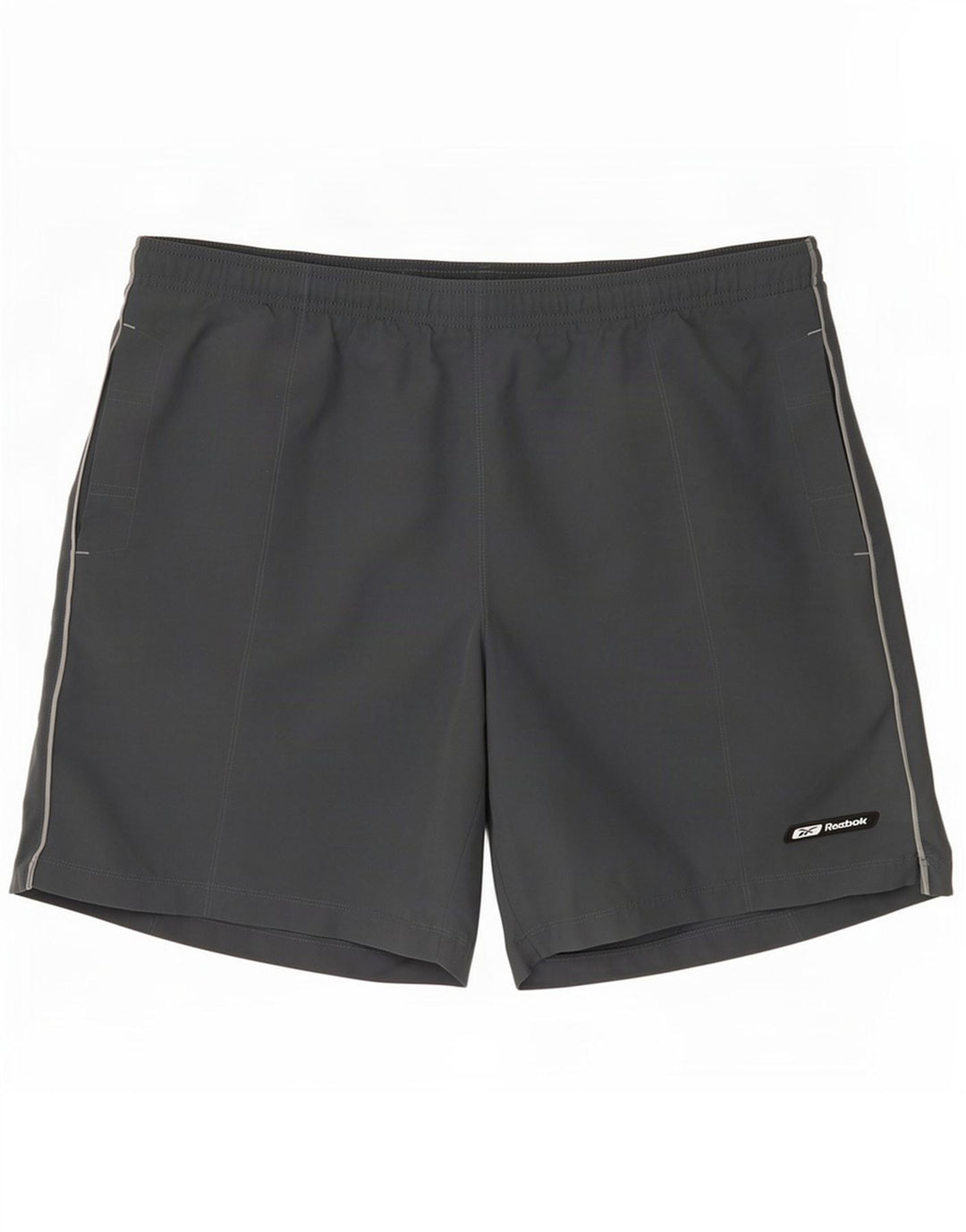 Pantaloni scurți de înot Reebok pentru bărbați, mari, gri din poliester