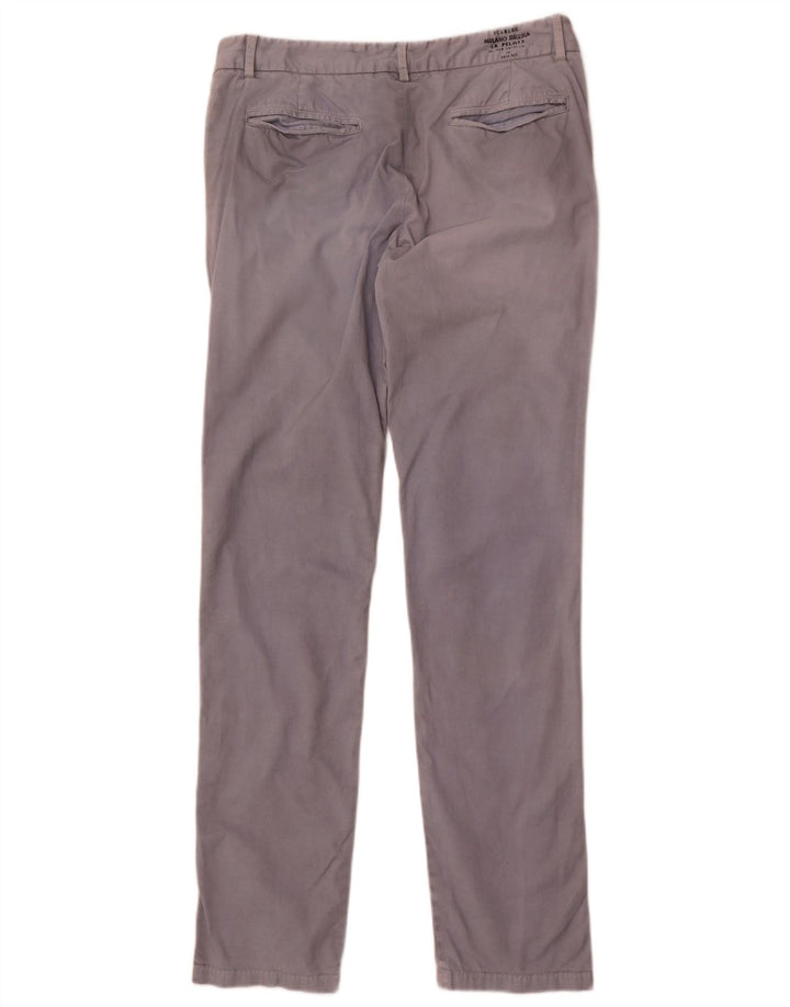 Pantaloni chino subțiri pentru bărbați Iceberg IT 48 Medium L32 L34 Bumbac gri