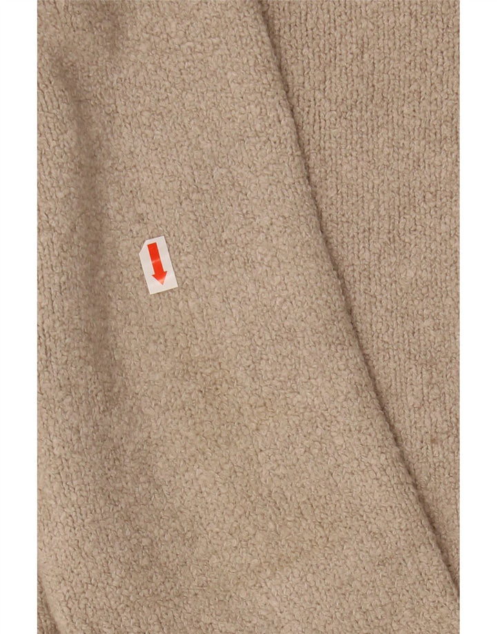 ALL SAINTS Pulover pentru bărbați cu gât crew pulover mic, bej, bumbac