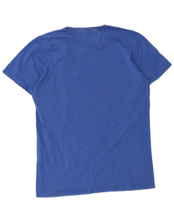 Tricou grafic Converse Chuck Taylor pentru bărbați, mare, albastru, bumbac
