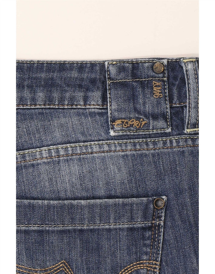 Esprit Blugi Bootcut cu talie joasă pentru femei UK 12 Medium W32 L34 Blue