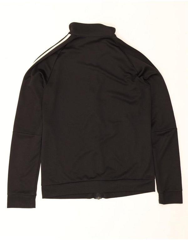 Jachetă de trening Adidas pentru femei UK 12/14 Poliester mediu negru