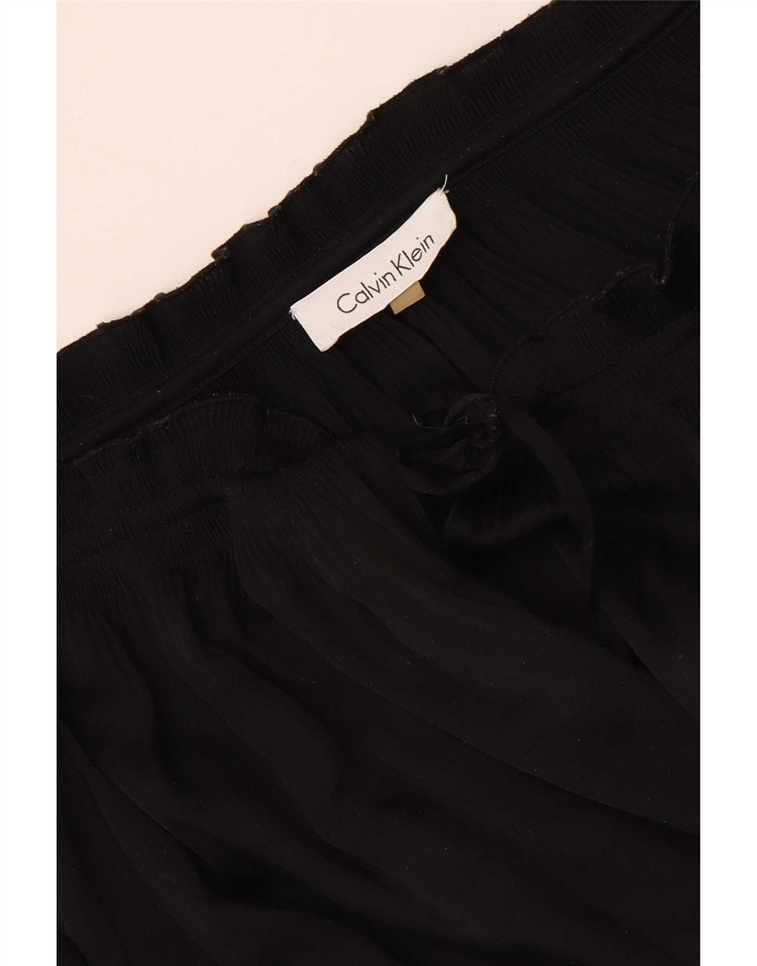 Bluză Calvin Klein pentru femei cu umăr dezactivat, UK 18 XL, negru