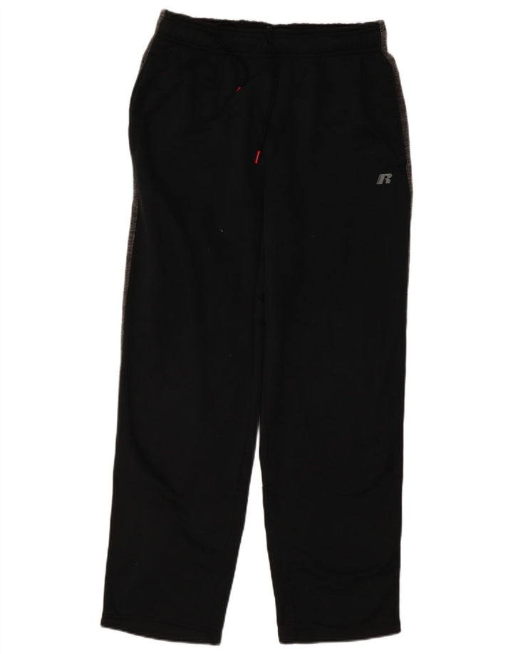 Pantaloni de trening pentru bărbați RUSSELL ATHLETIC, mediu negru, bloc de culoare