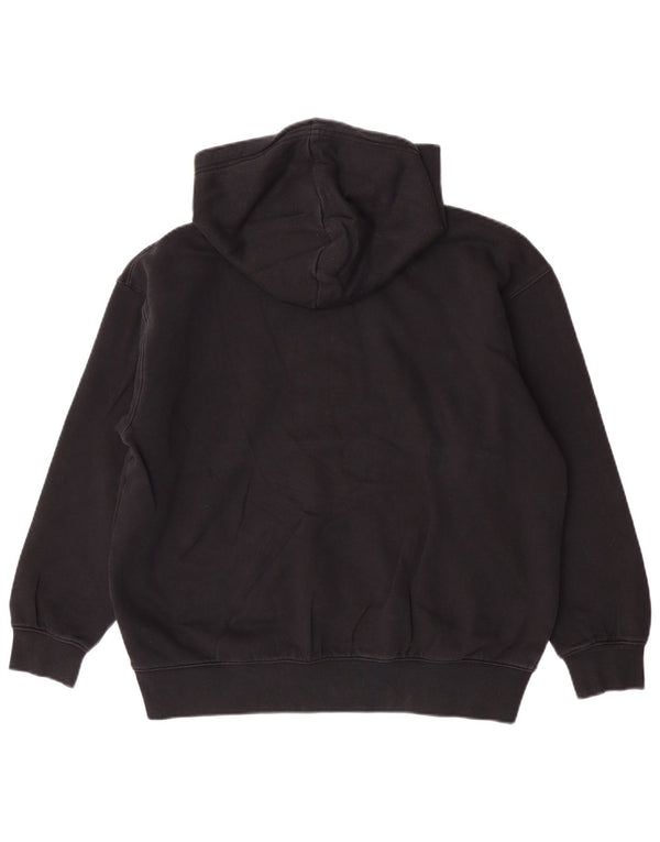 Pulover supradimensionat pentru femei Nike UK 10 Bumbac negru mic