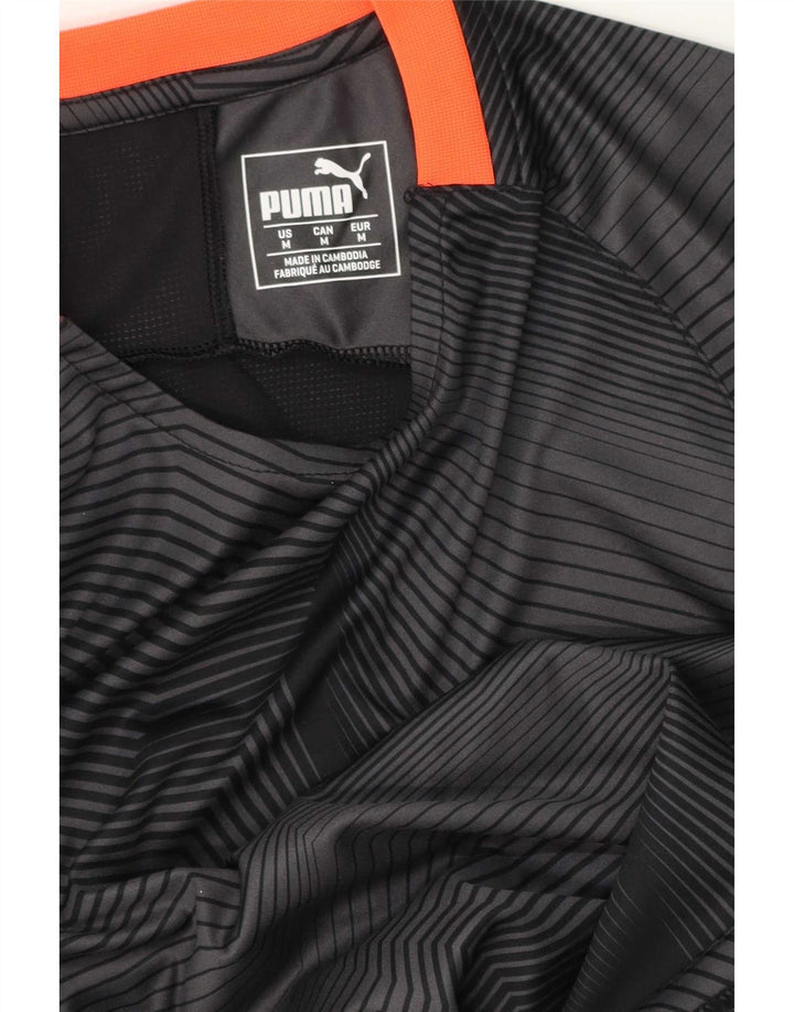Tricou pentru bărbați Puma Top Medium Gri Geometric