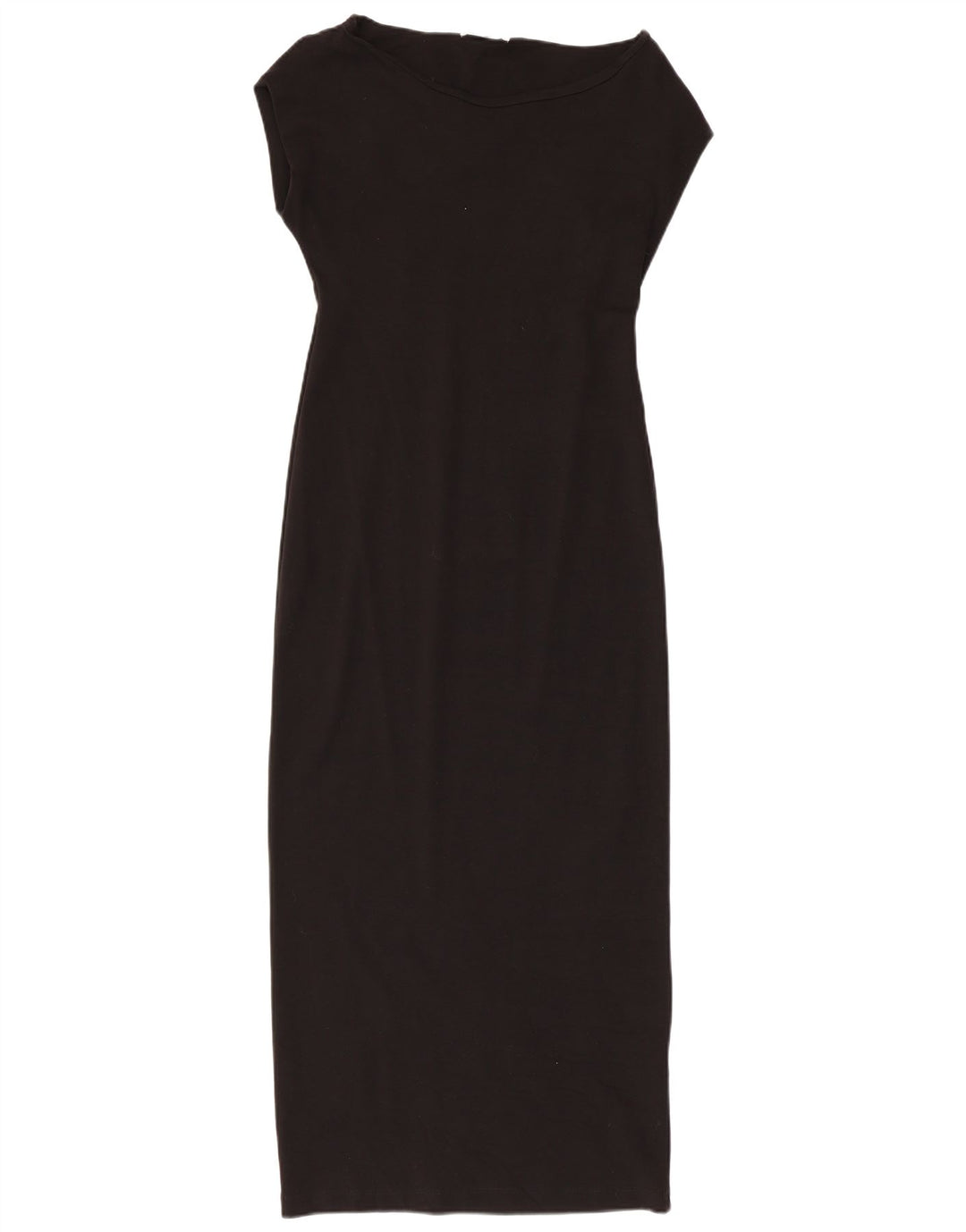 Rochie Maxi pentru Damă Zara UK 14 Mare Bumbac Negru