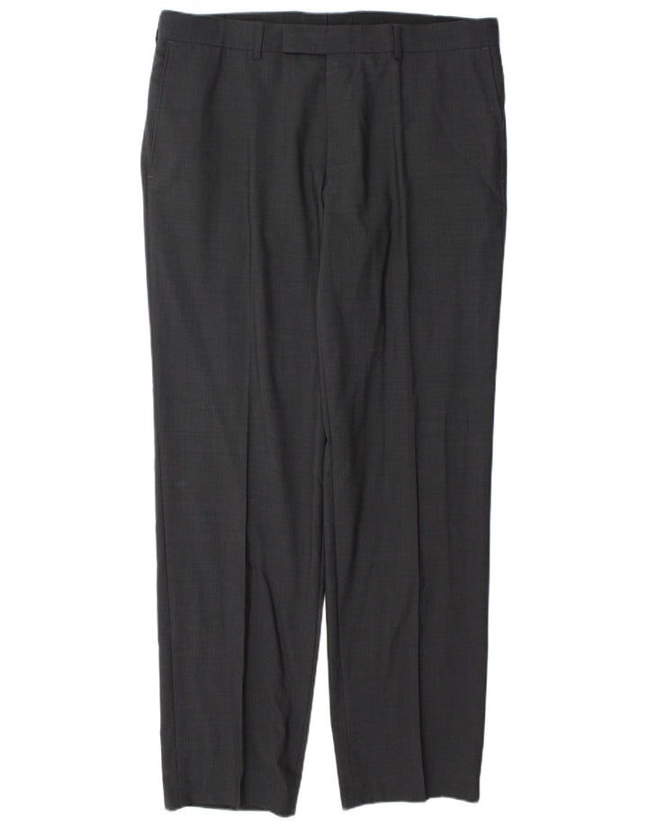 Pantaloni drepti pentru bărbați Hugo Boss L38 L34 gri