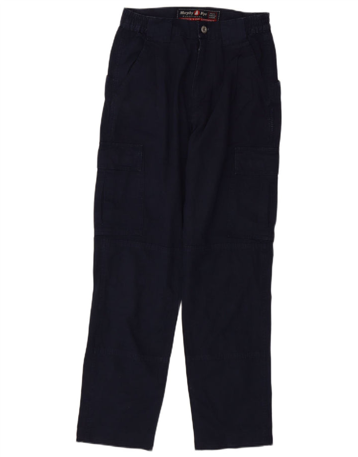 Pantaloni cargo drepti pentru bărbați Murphy & Nye L29 L29 Bumbac bleumarin