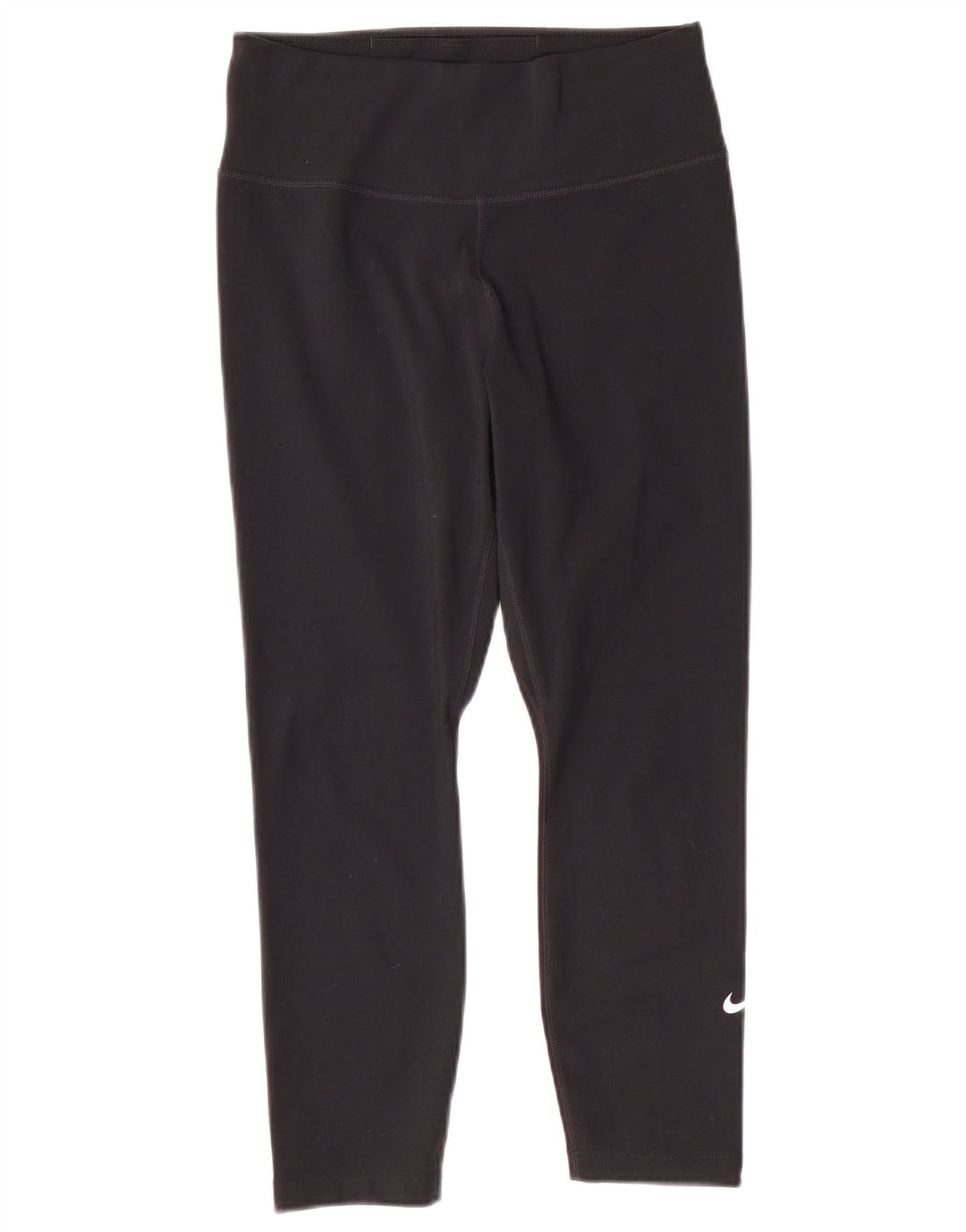 Leggings NIKE Dri Fit Capri pentru femei UK 8 Poliester negru mic