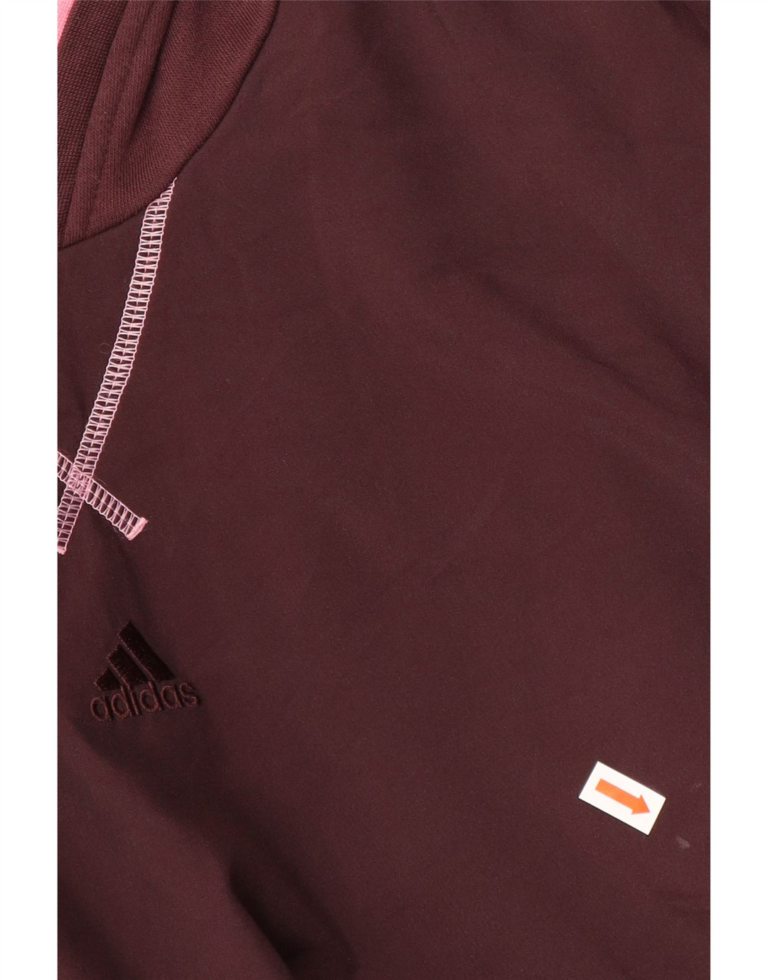 Pulover ADIDAS pentru fete 15-16 ani poliester maro