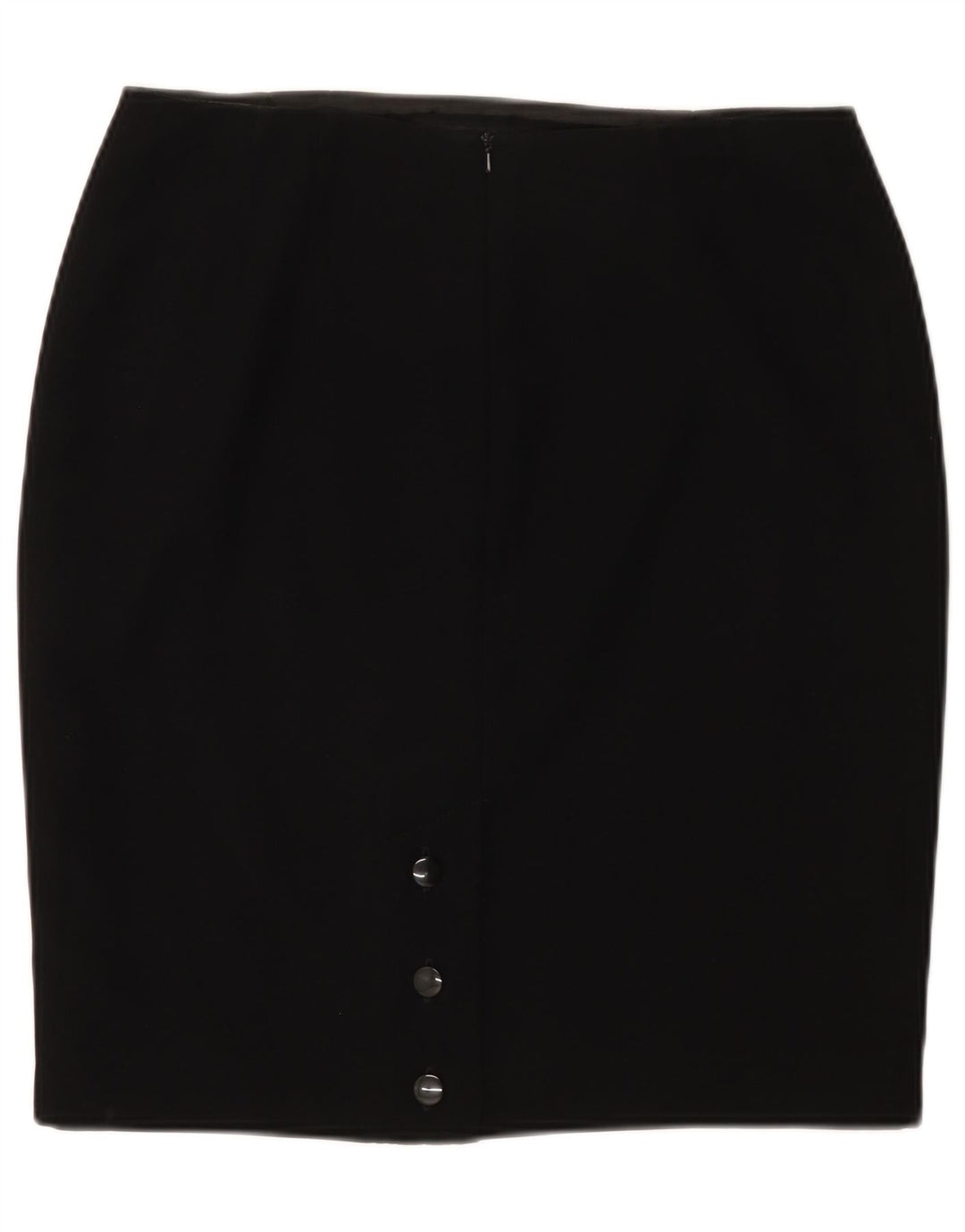 Fusta creion pentru femei Minuet UK 14 Large W32 Poliester negru
