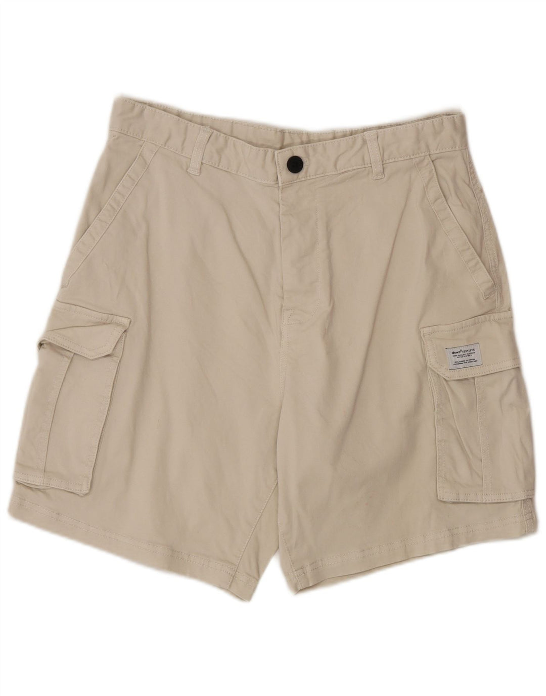 Pantaloni scurți cargo pentru bărbați Zara EU 40 Medium W31 Bej Bumbac